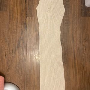 Long knitted dress
